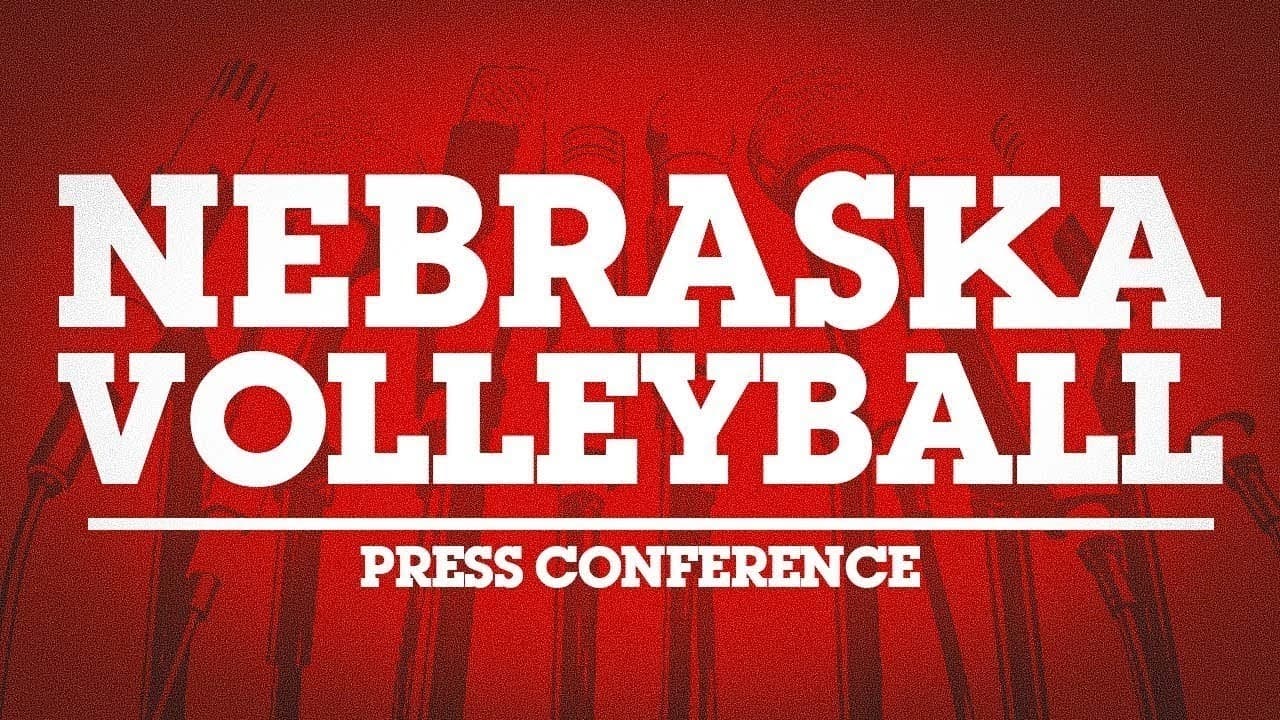 🎙️Postgame Presser vs. Baylor | Nebraska Volleyball