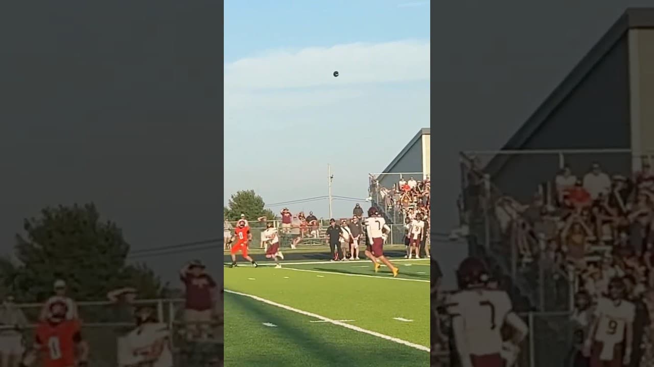 HE CAME DOWN WITH IT! 😳🔥 Scott Miner II Hits Cameron Schlueter For Contested Catch | #NEBPreps