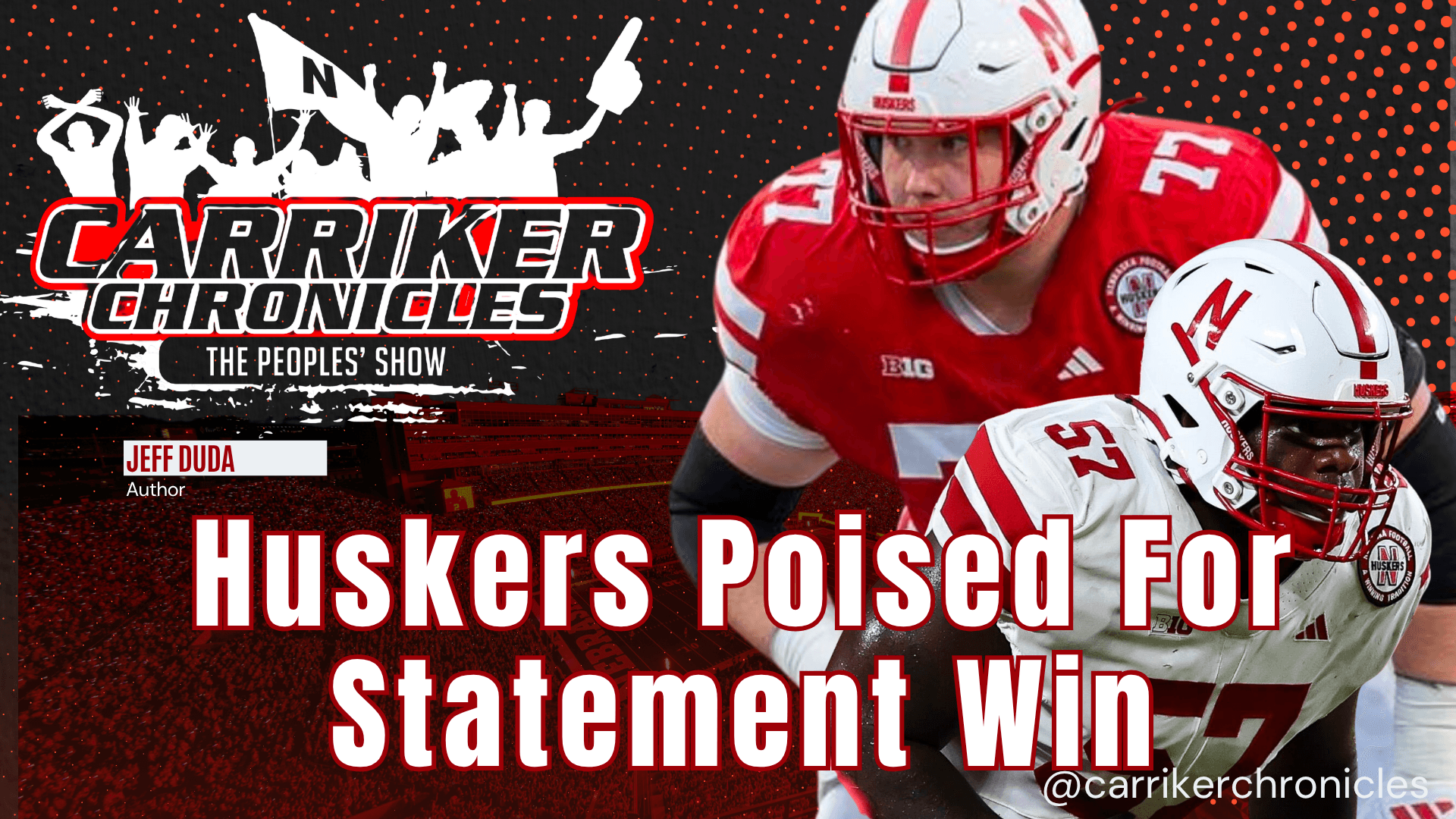 Huskers Poised For Statement Win