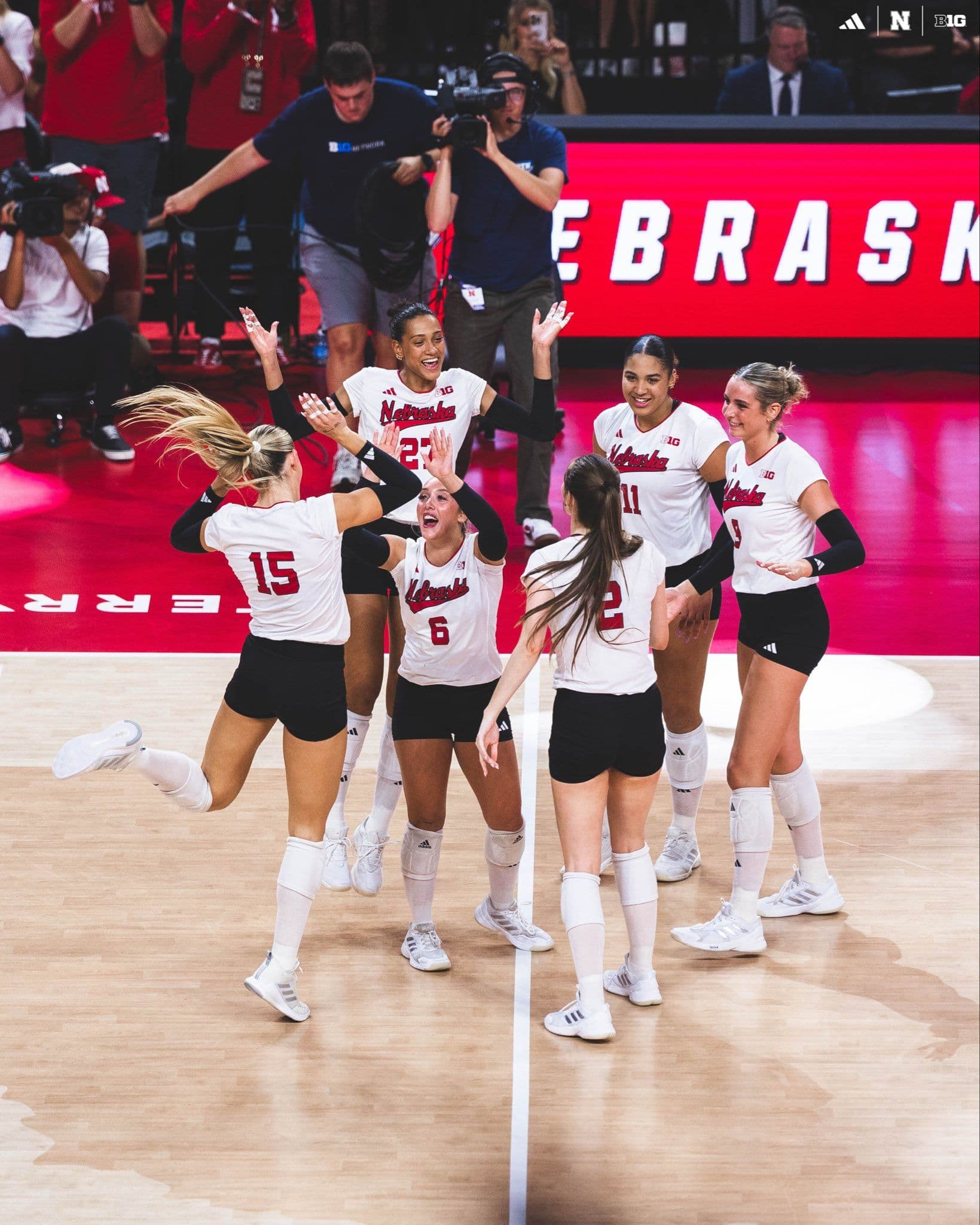 Nebraska Sweeps Creighton