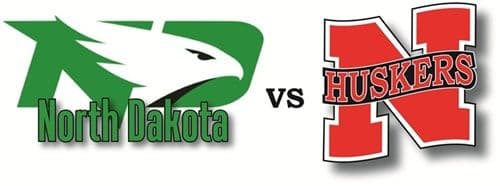 North Dakota Fighting Hawks vs Nebraska Cornhuskers