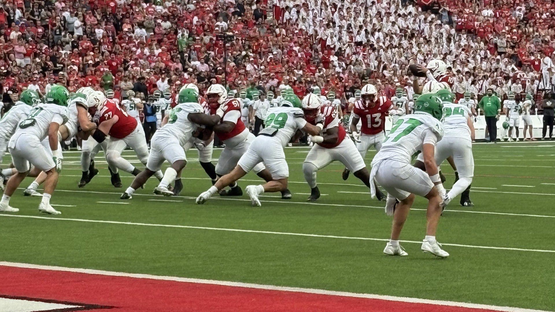 Run the Damn Ball: Nebraska Walks into War in East Lansing