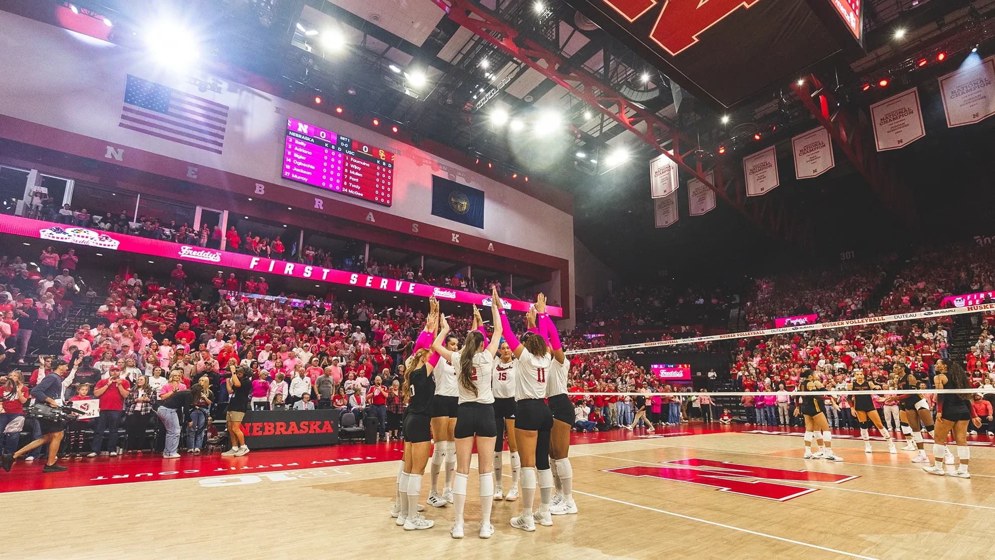 Huskers Sweep USC