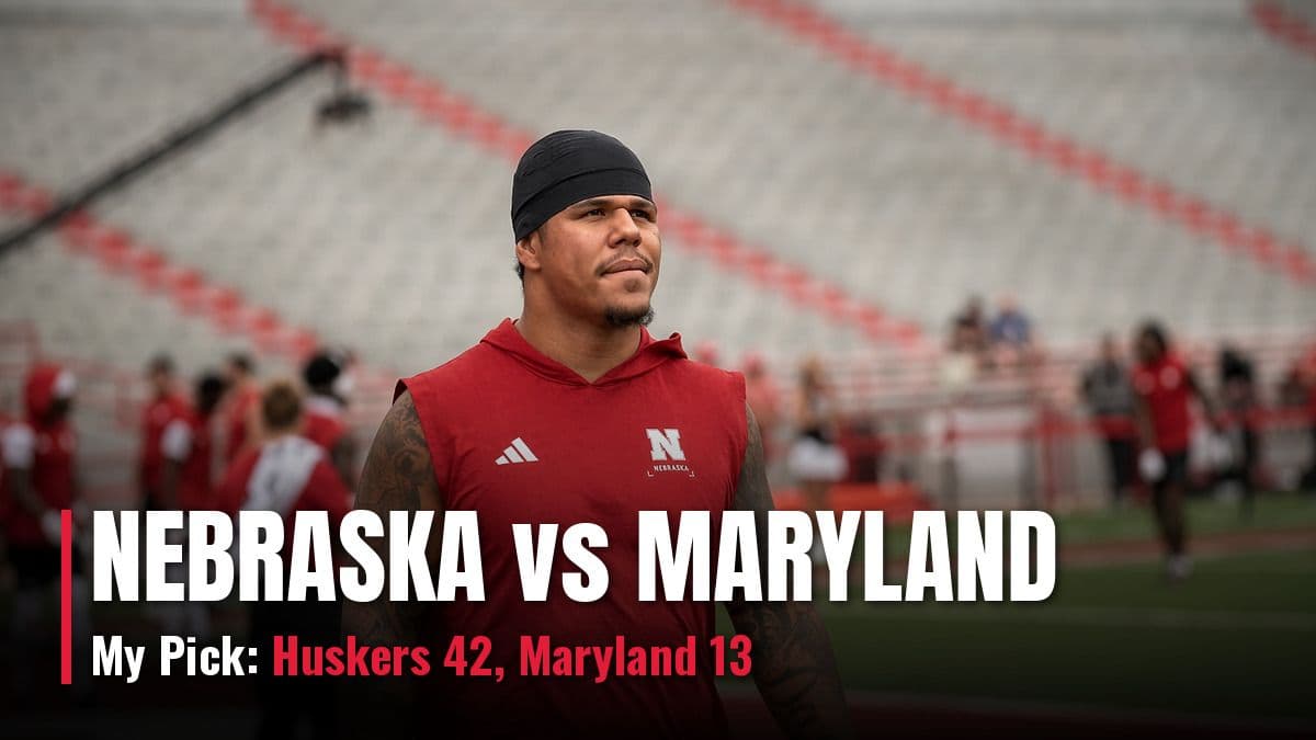 My Pick: Nebraska 42, Maryland 13, Even Without Jamal Rule