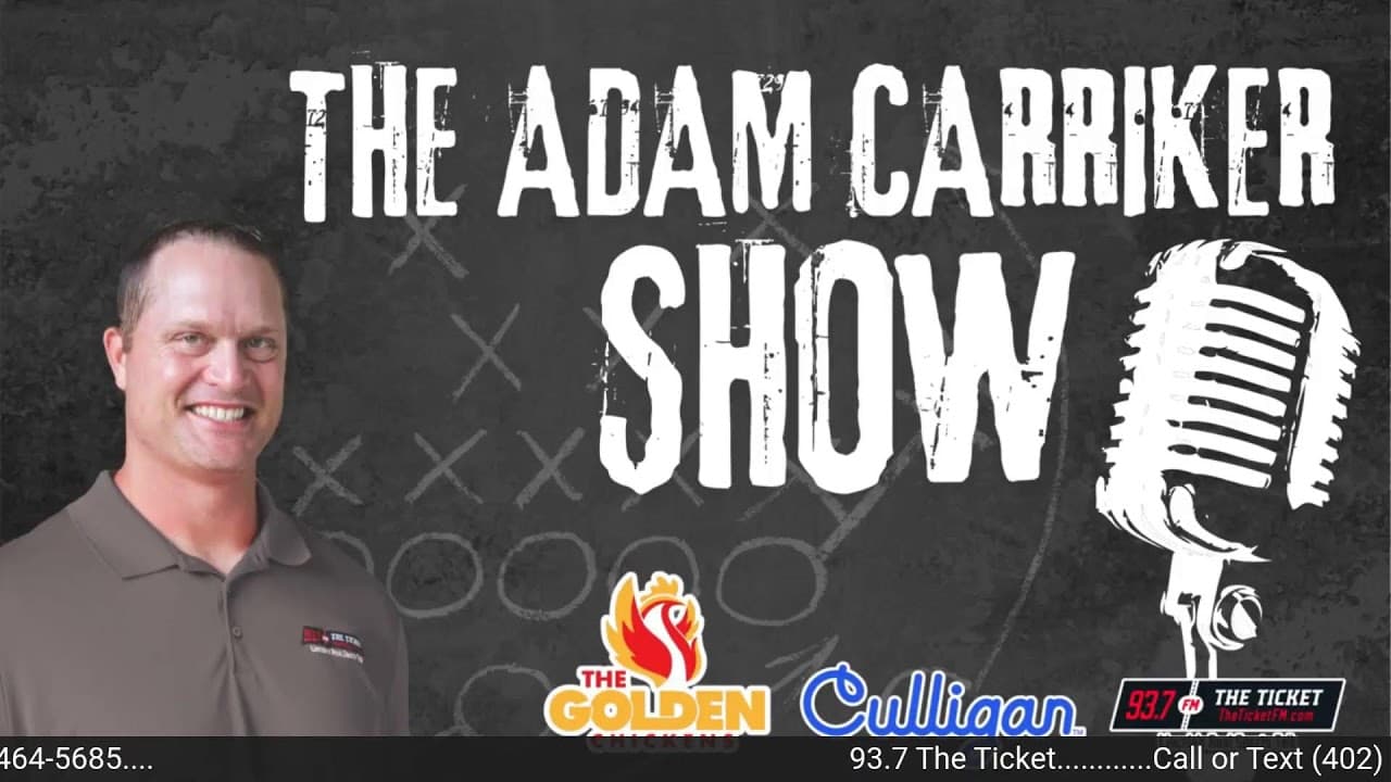 NEBRASKA vs DYLAN RAIOLA OR BROCK THOMAS? | The Adam Carriker Show (10/15)