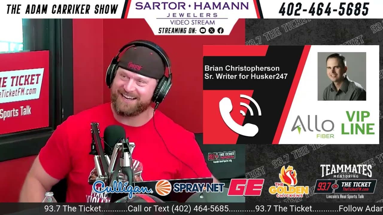 Matt Rhule Press Conference Reaction | Brian Christopherson, 247 Huskers | The Adam Carriker Show