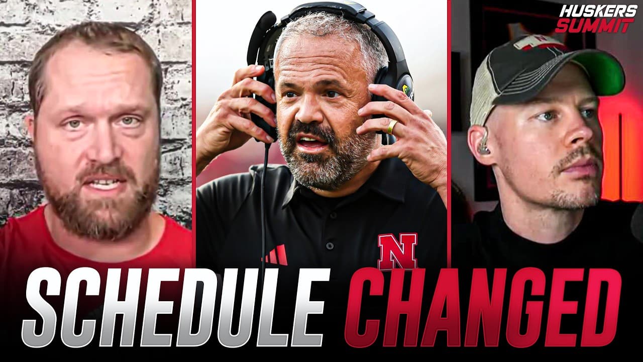 Nebraska's Schedule Looks Very Different Now...
