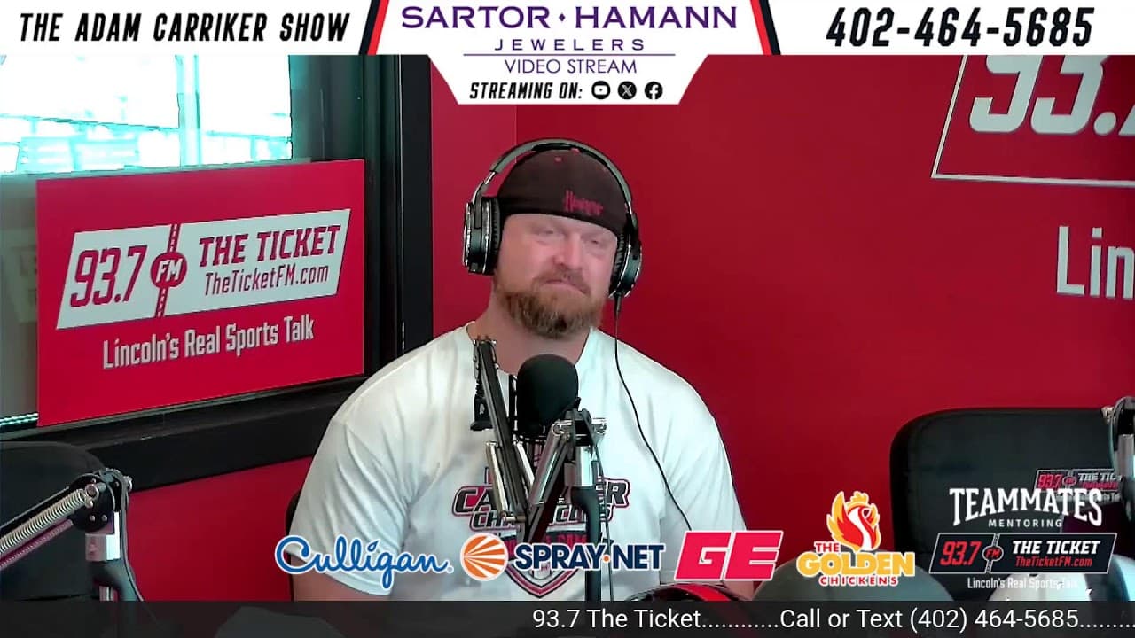 NEBRASKA NEEDS TO WIN THE NEXT 3 GAMES | The Adam Carriker Show (10/29)