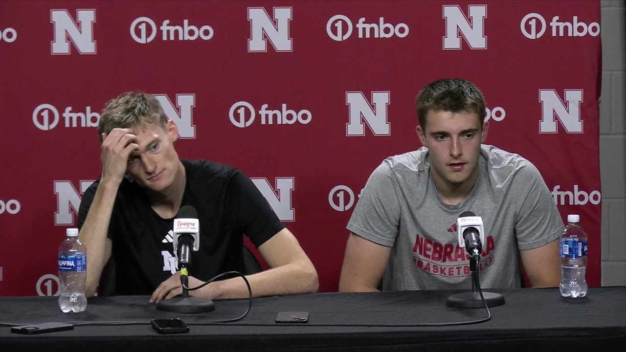 Nebraska Men’s Basketball Media Availability | October 21, 2026