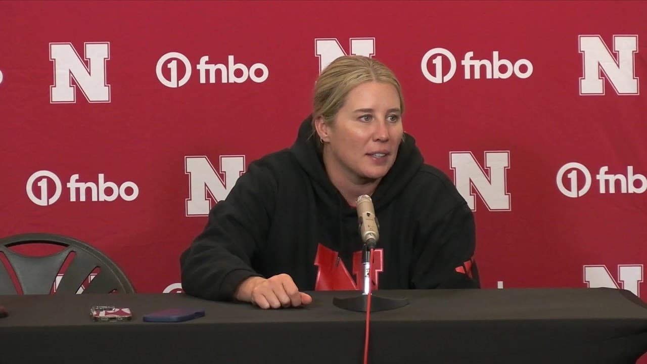 🎙️ Media Availability | Nebraska Volleyball | October 13, 2026