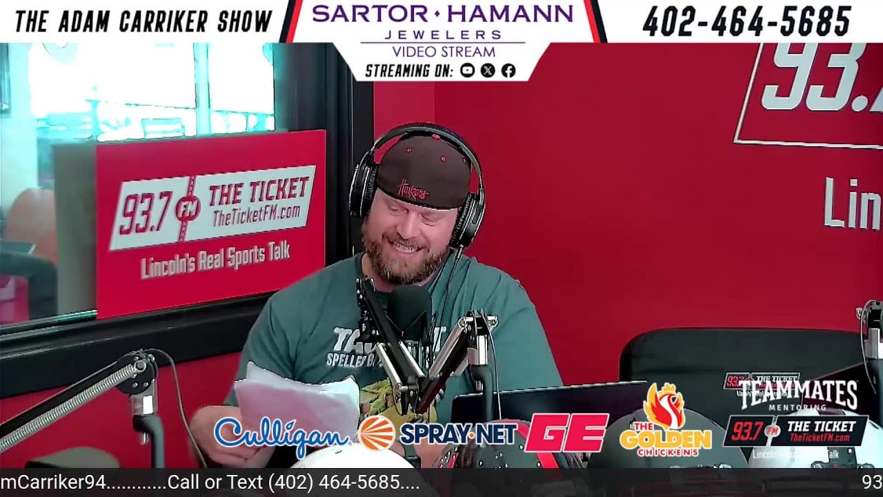 Is NEBRASKA Being DISRESPECTED? | The Adam Carriker Show (10/6)