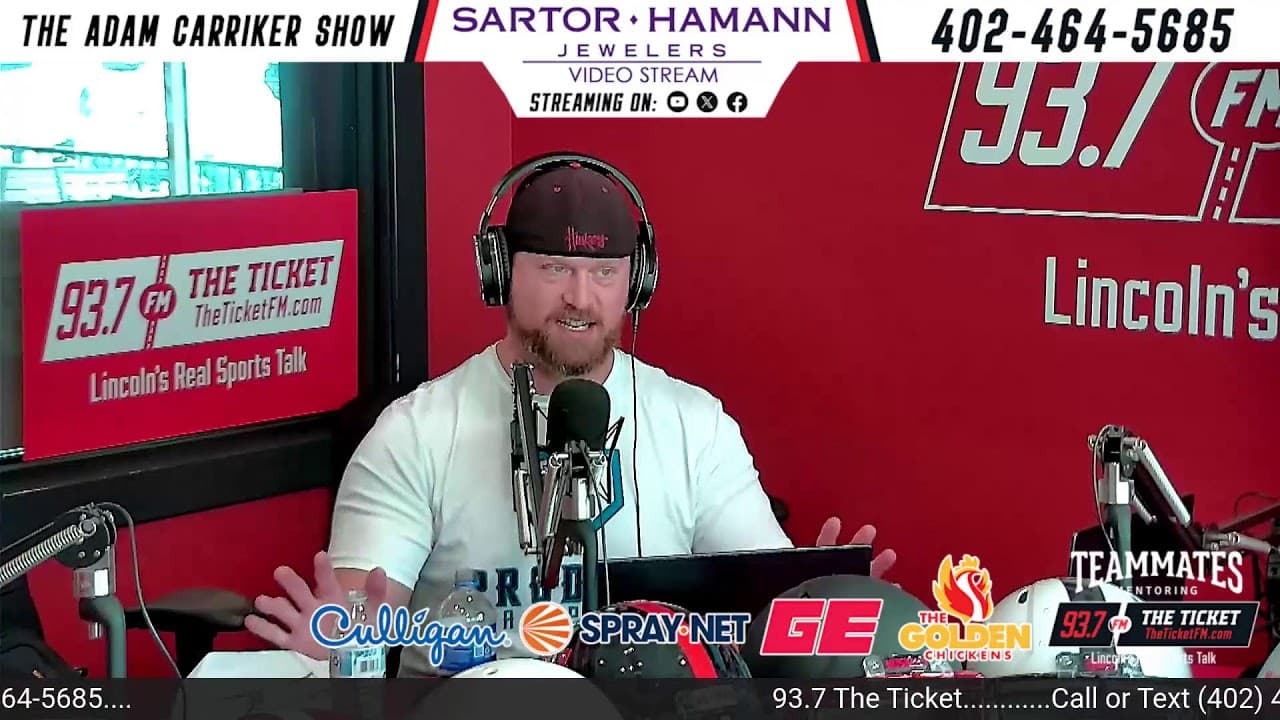 More Realistic For Nebraska, 7 Wins Or The Playoffs? | The Adam Carriker Show (10/27)