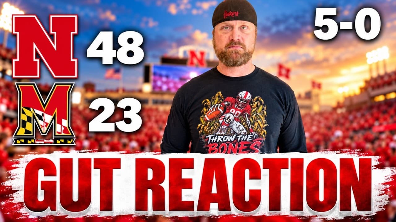 NEBRASKA PULLS AWAY FROM MARYLAND