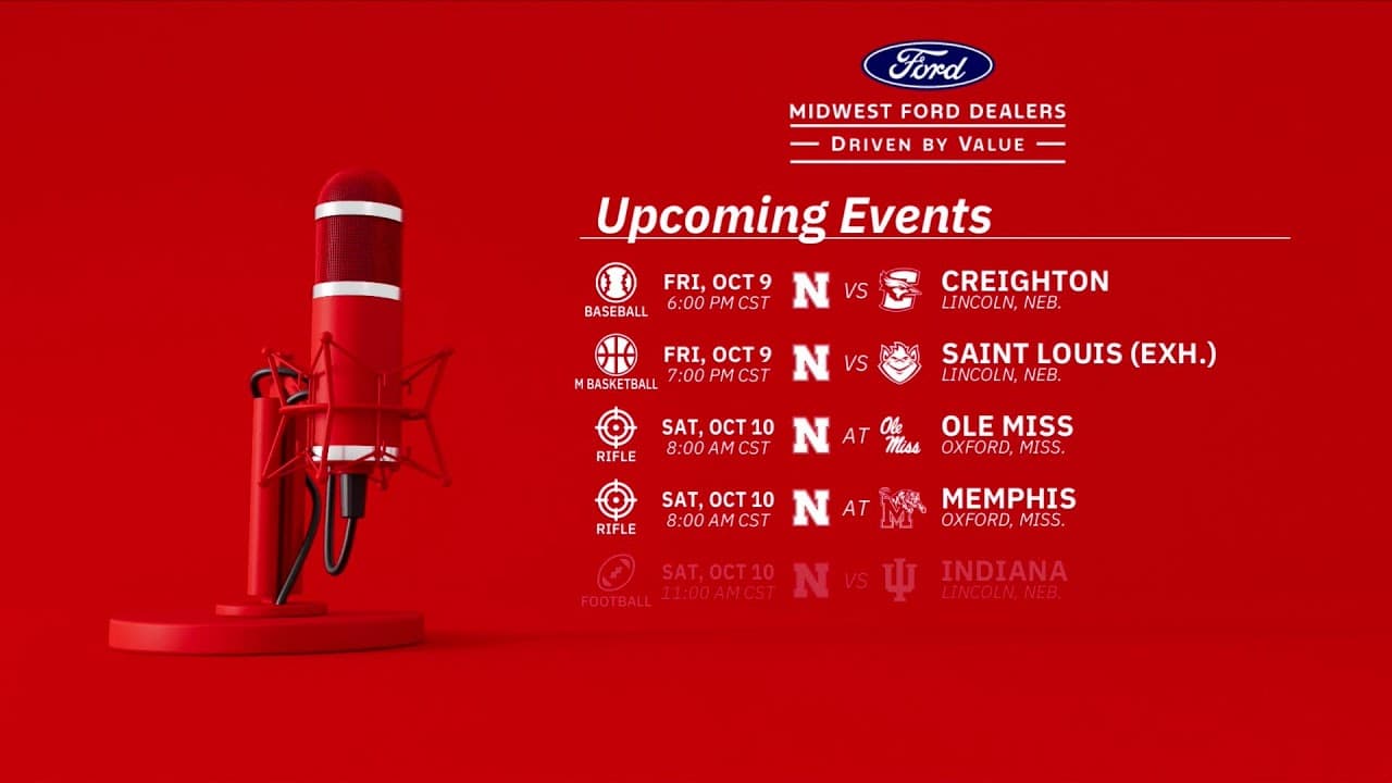 Nebraska Football Week 6 Media Availability | October 6, 2026