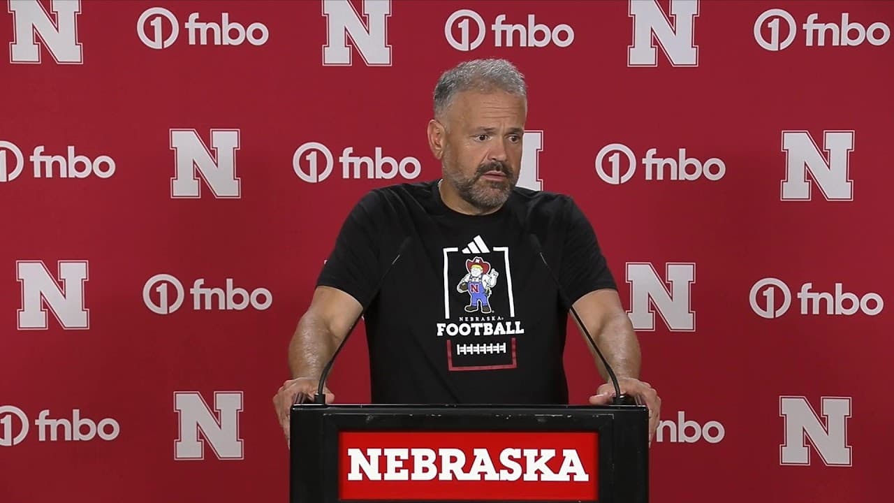 Nebraska Football Week Two Media Availability | September 7, 2026