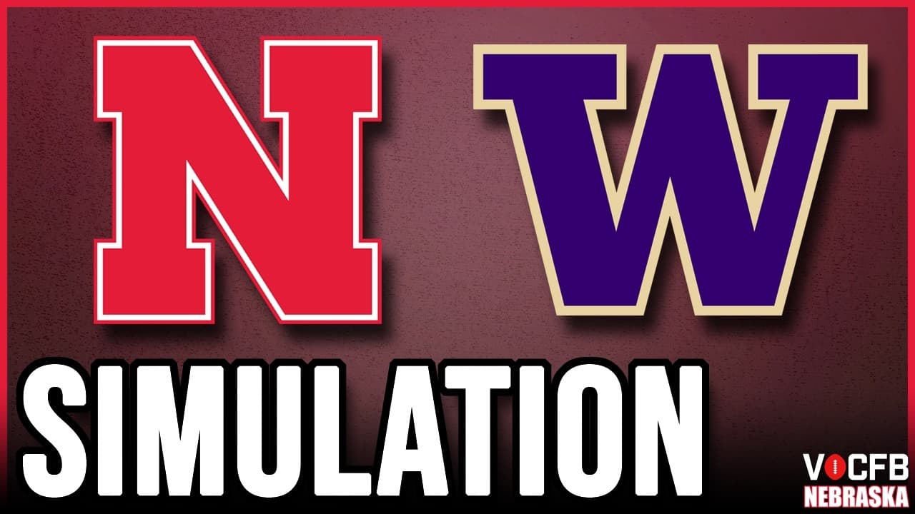 Nebraska vs Washington - 10/31 Simulation on CFB 27