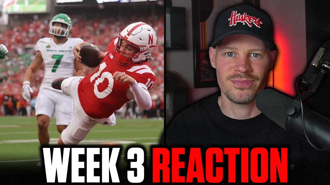 REACTING TO NEBRASKA'S $560k WIN OVER FCS NORTH DAKOTA