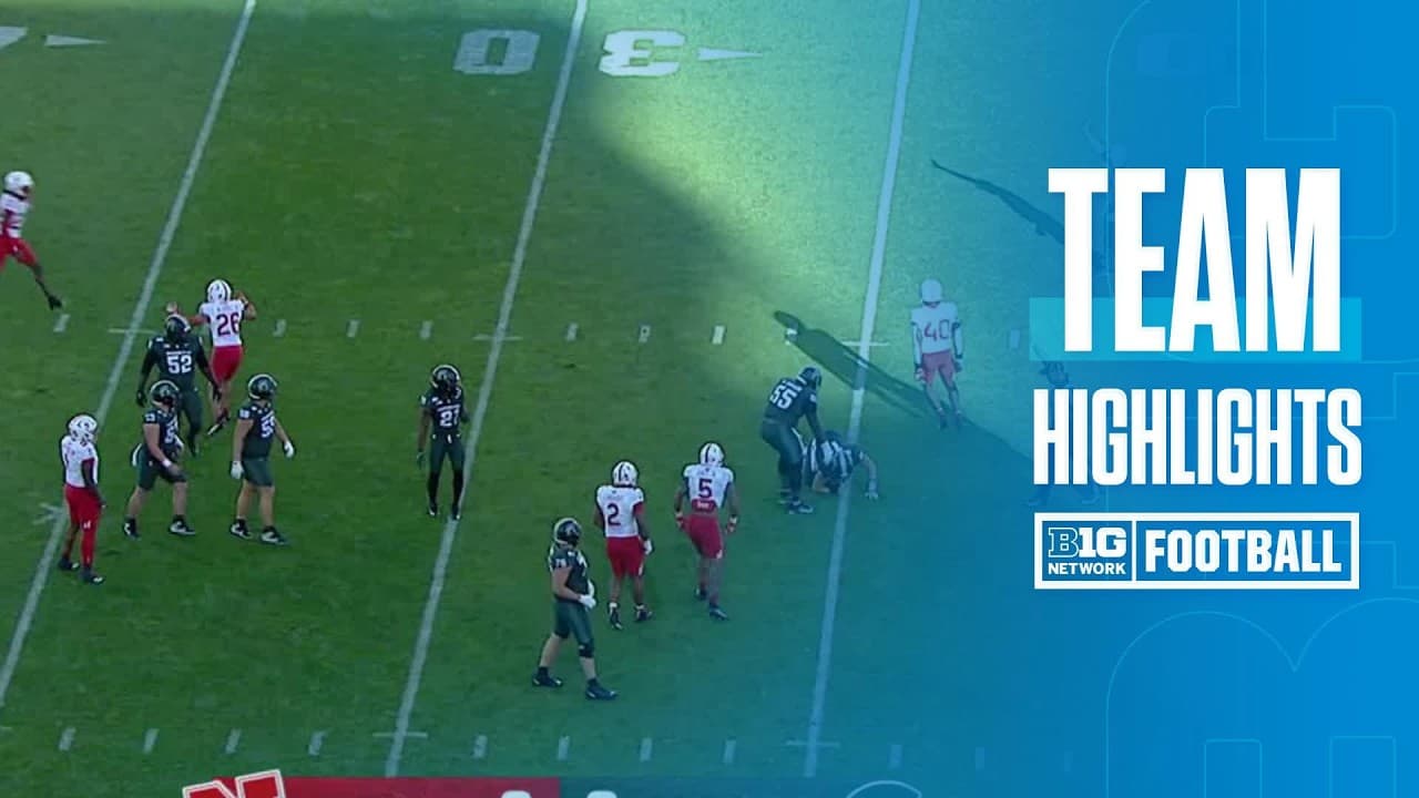 Nebraska Football Highlights vs Michigan State | September 26, 2026