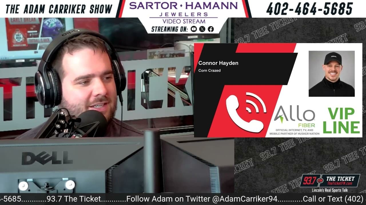8-2 Start for Nebraska Football? | Connor Hayden, Corn Crazed | The Adam Carriker Show