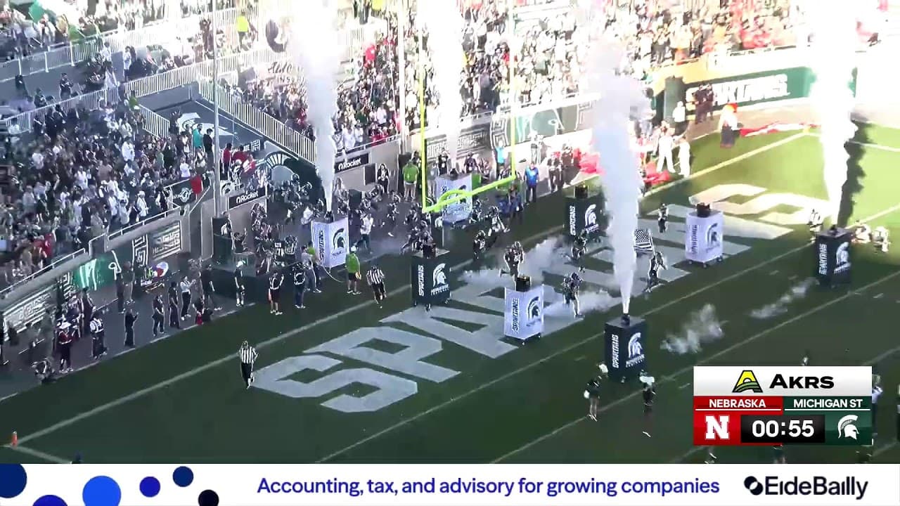 🔴 LIVE | Husker Pregame Live | Nebraska vs. Michigan State
