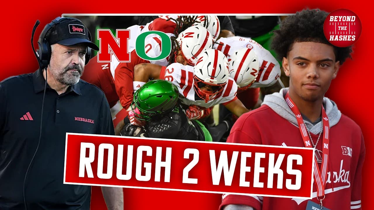 Trae Taylor Reacts To Nebraska's Losses To Indiana & Oregon | Beyond The Hashes