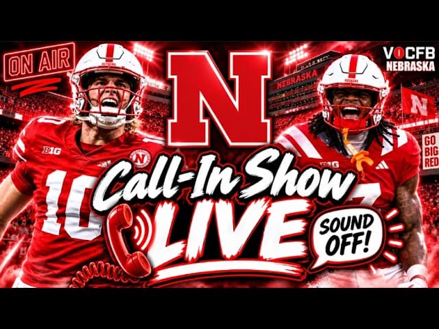 Millard South WATCH PARTY| Nebraska VS MSU | Is this a MUST WIN Game?| Husker Gutter Call In Show 82
