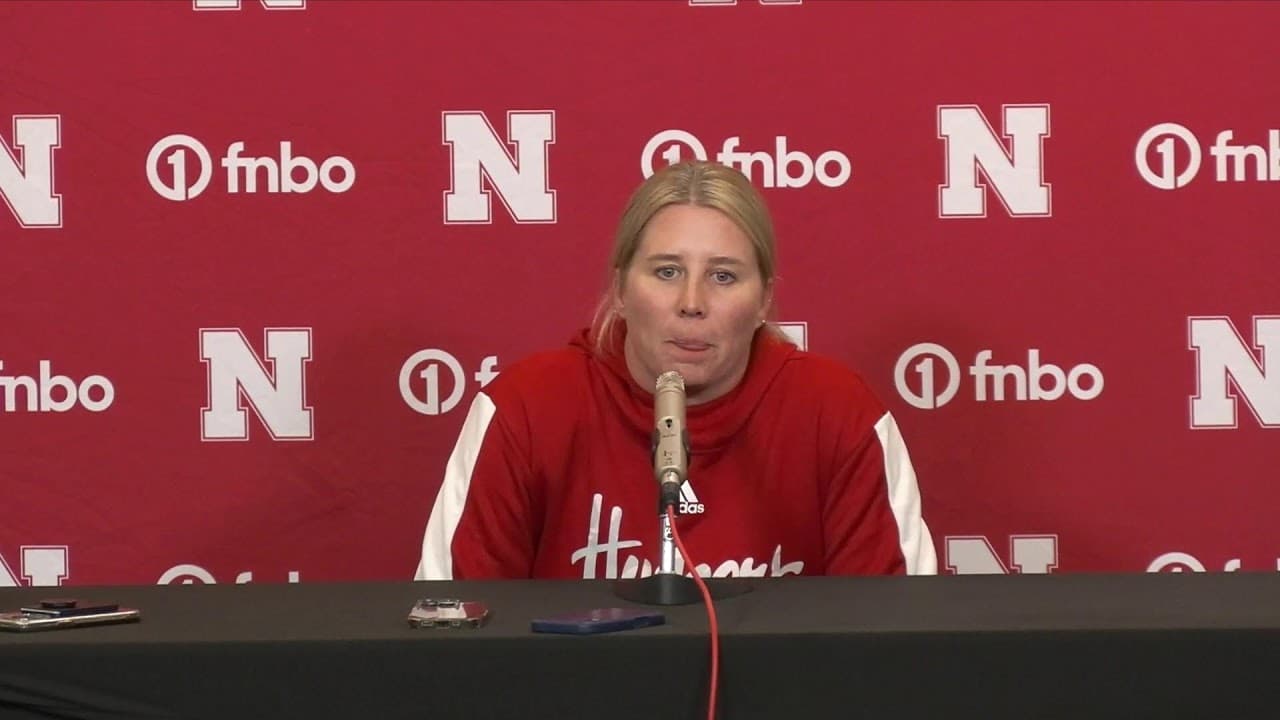 🎙️ Media Availability | Nebraska Volleyball