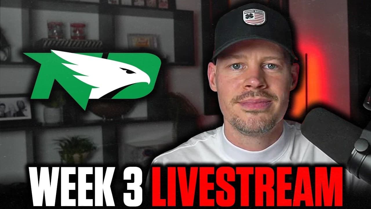 FINAL THOUGHTS ON NORTH DAKOTA @ NEBRASKA & BIG TEN WEEK 3 PREDICTIONS