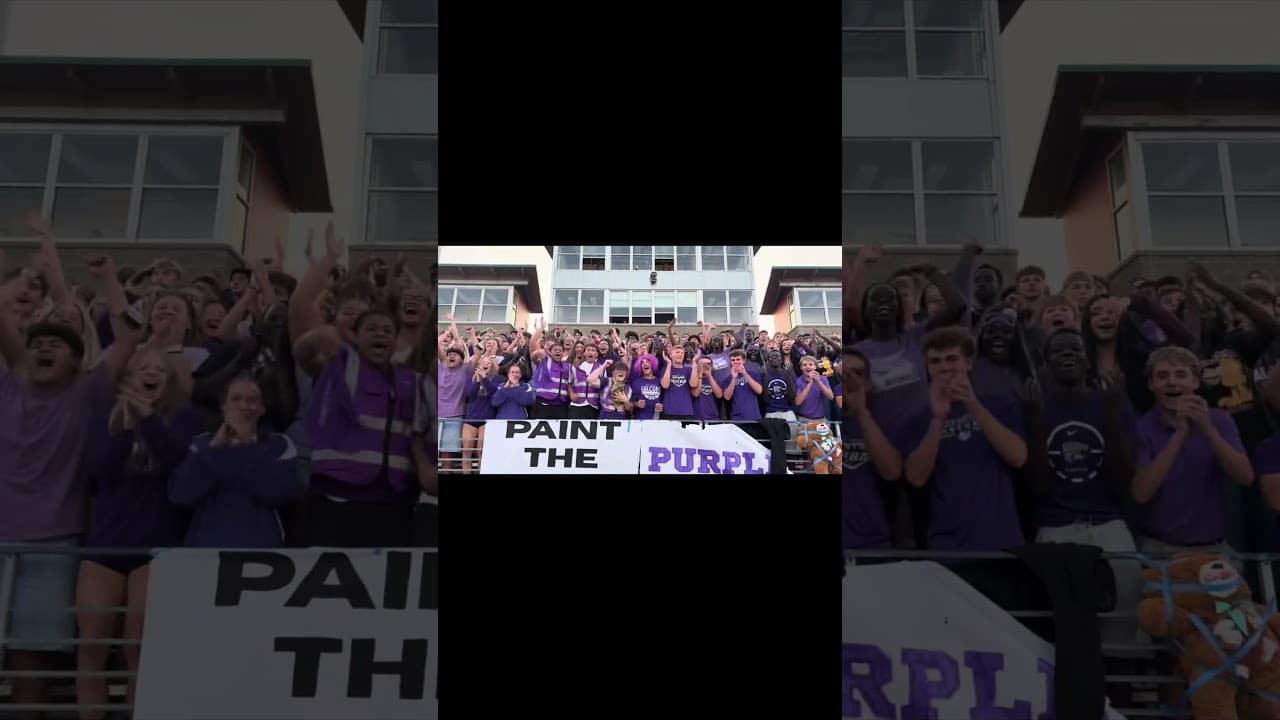 Lincoln Northwest ‘27 Student Section Takes the Plug-N-Play Chain 🔥⛓️ | #NEBPreps