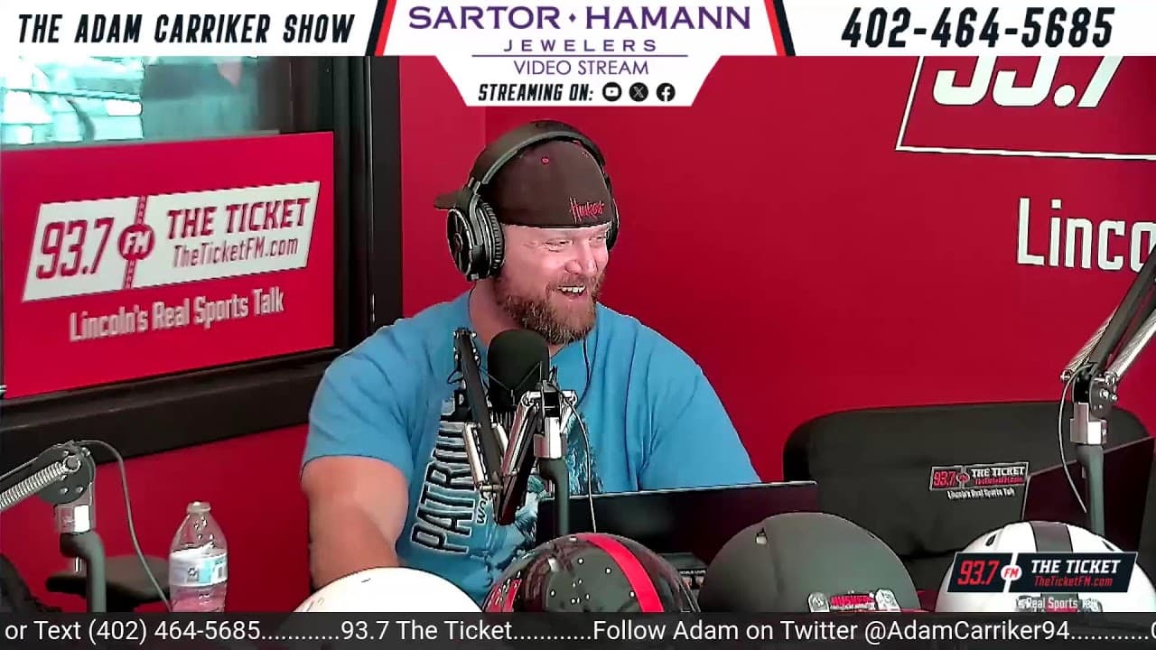 Nebraska Will Play OKLAHOMA & COLORADO Soon?! | The Adam Carriker Show (8/28)