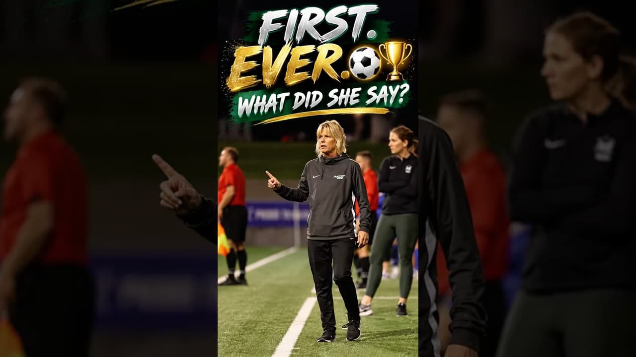 FIRST EVER! ⚽🏆 What Did Jacque Tevis-Butler Say Before Making Nebraska History?
