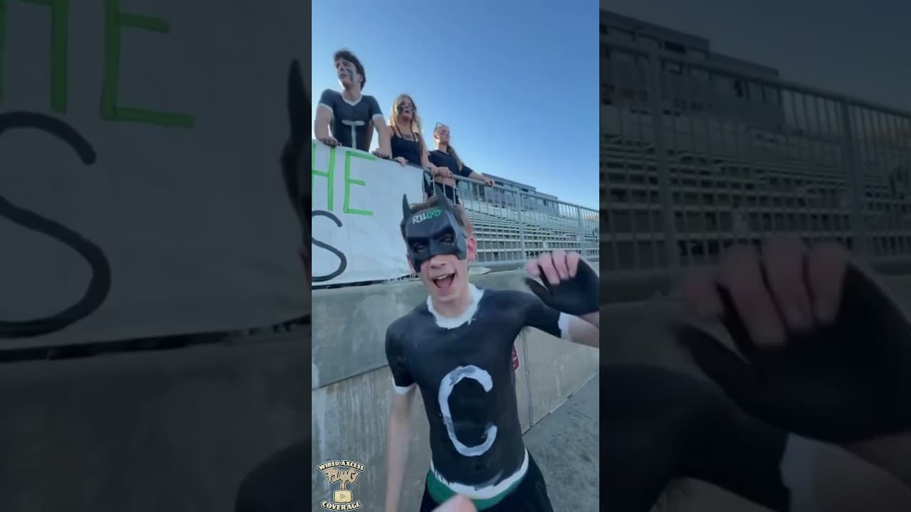 Millard West Crazies Brought the SMOKE 🔥 | Nebraska Student Section Hype #Shorts