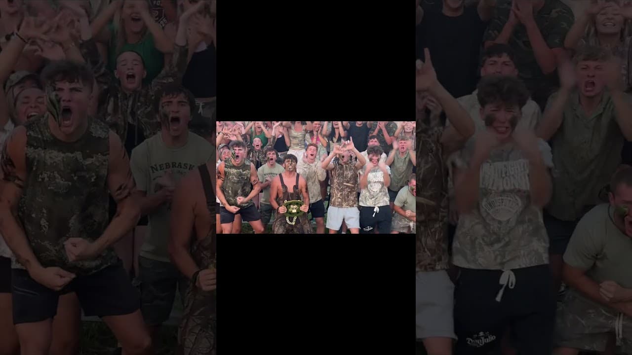 Papillion La-Vista ‘27 Student Section Takes the Plug-N-Play Chain 🔥⛓️ | #NEBPreps