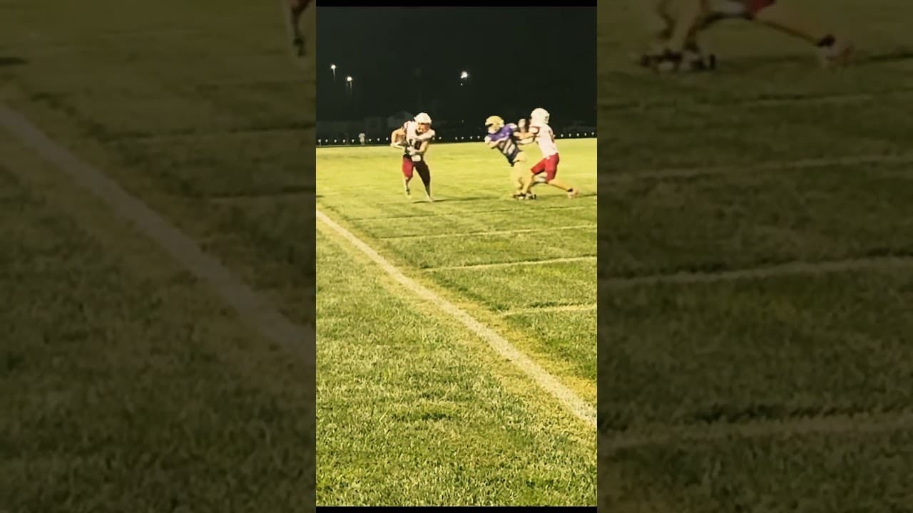 5-Yard Curl Turns Into a 40+ YARD TD! 😳🔥 | Auburn Bulldogs Blake Swanson to Riley Tanner #NEBPreps