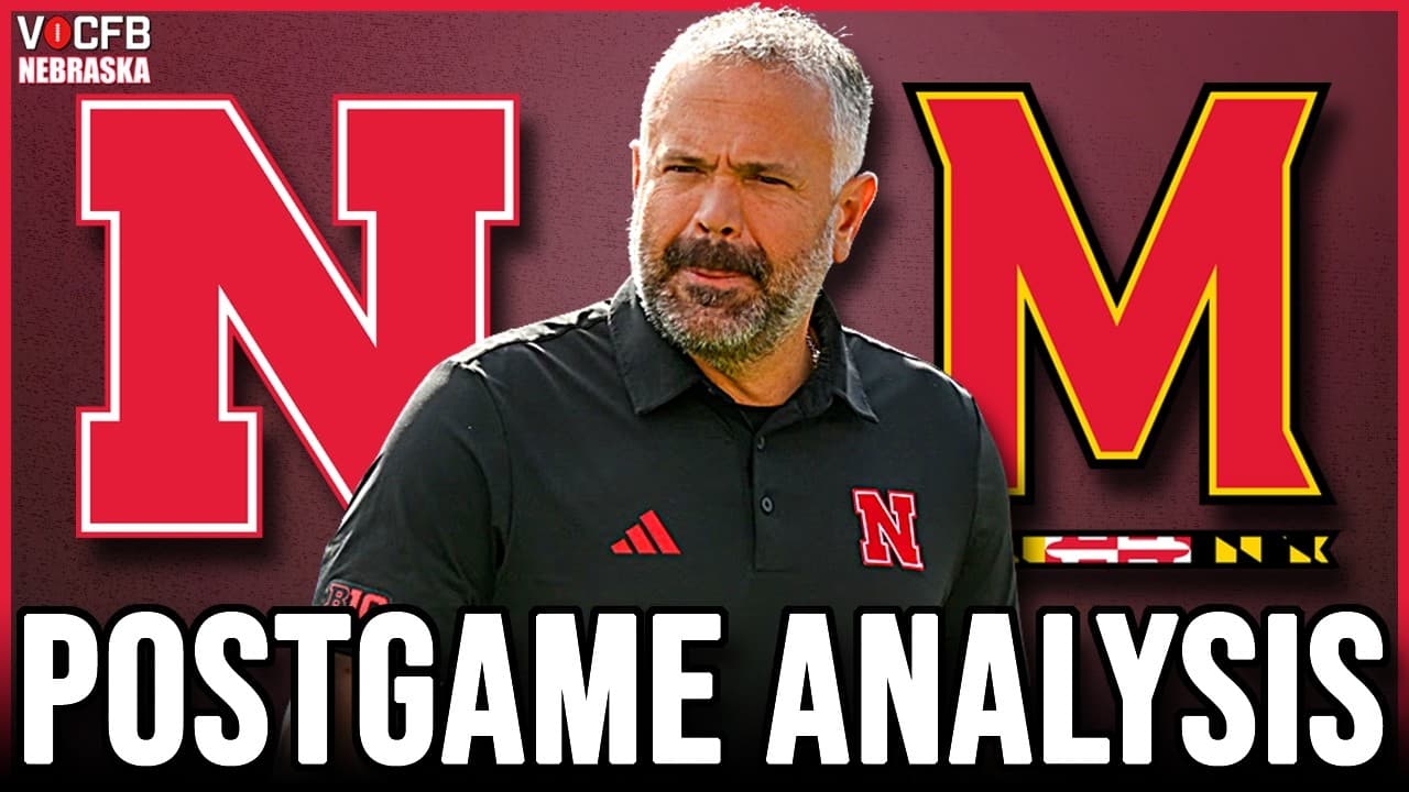 Why Nebraska's Scheme Broke - Maryland Postgame Analysis