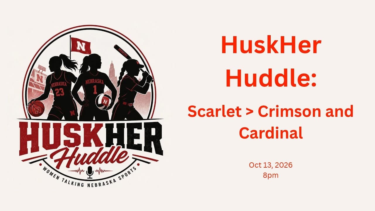 HuskHer Huddle: Scarlet (Greater Than Sign) Crimson and Cardinal