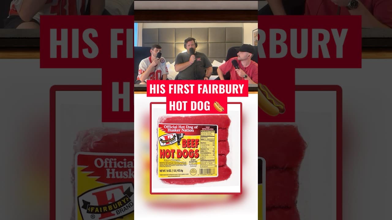 Joey’s first Fairbury Hot Dog and the case of the Hot Dog Money #huskers #lincoln #hotdog #gbr