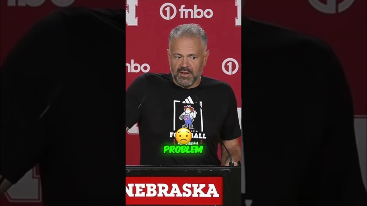Nebraska Must Fix This Problem Vs Bowling Green #huskers #nebraskafootball #nebraska
