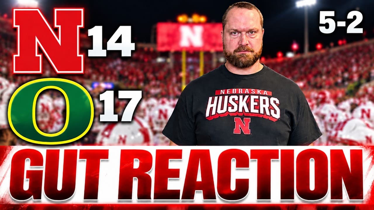 NEBRASKA'S BRUTAL LOSS TO OREGON