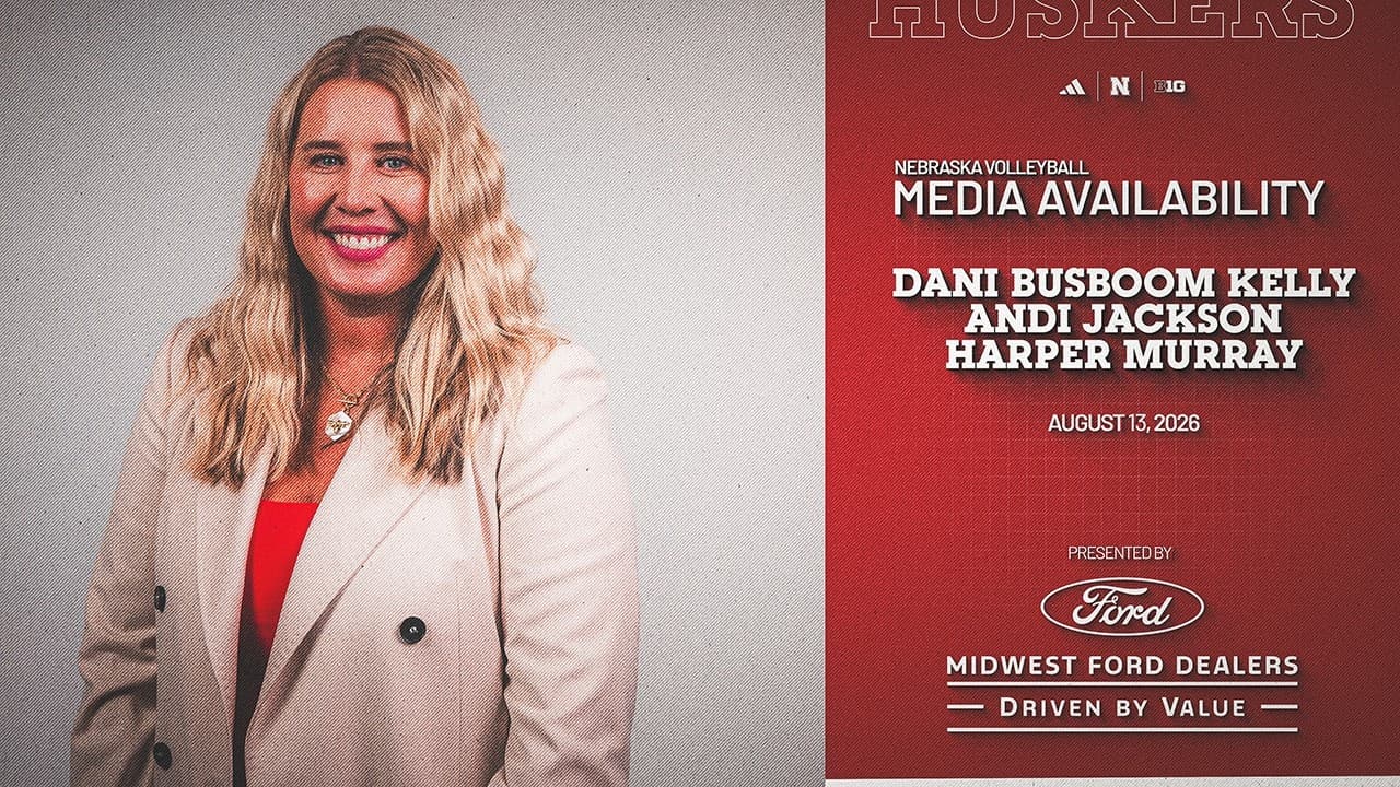 🎙️ Media Availability | Nebraska Volleyball