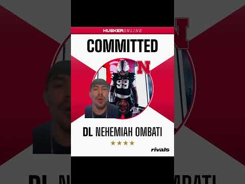 Nehemiah Ombati COMMITS to Nebraska | GBR